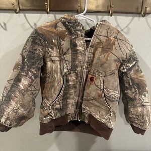 Carhartt camouflage coat